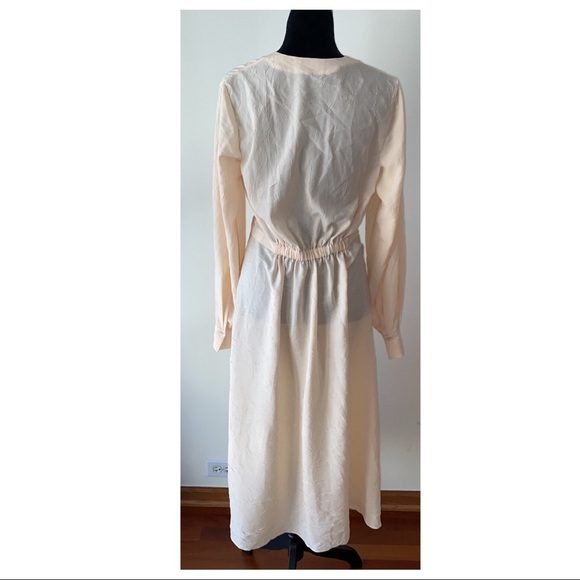 VINCE LONG SLEEVE MIDI DRESS - Picture 6 of 8